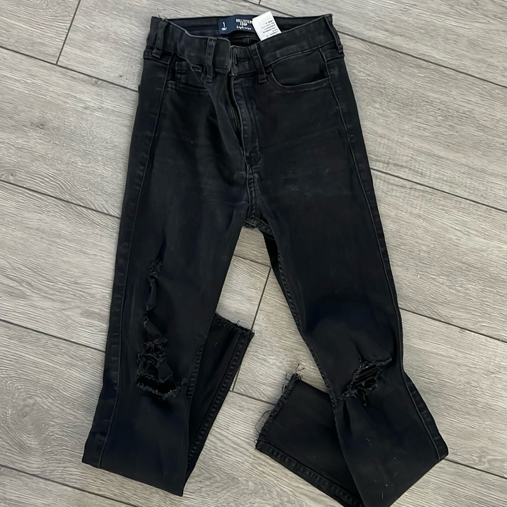 Hollister high rise crop
